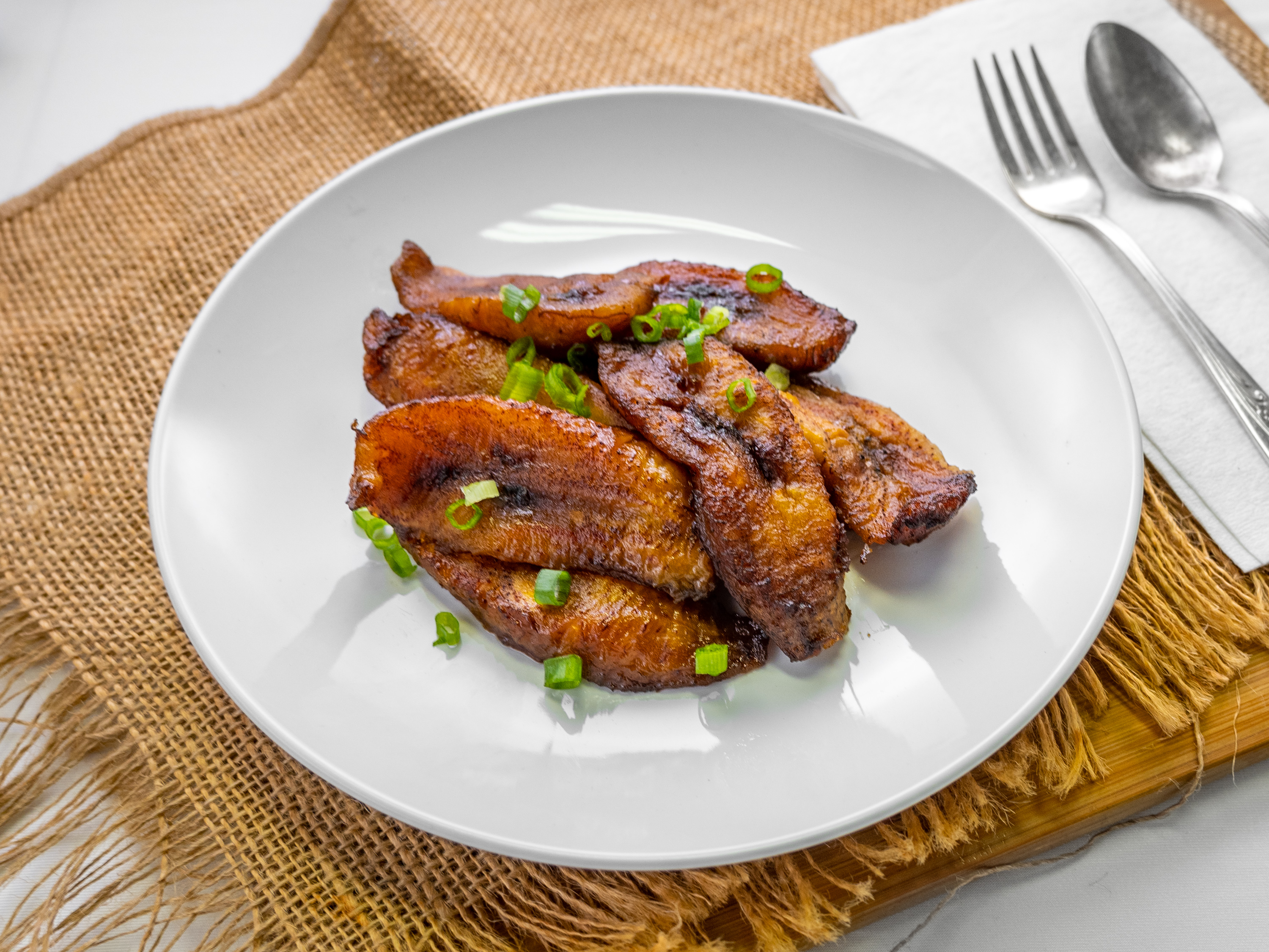 Order Plantain food online from Grapes Real Jamaican Cuisine store, Wilmington on bringmethat.com
