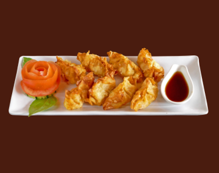 Order 9a Chicken Potstickers (8) food online from Peppers Thai store, Palm Springs on bringmethat.com
