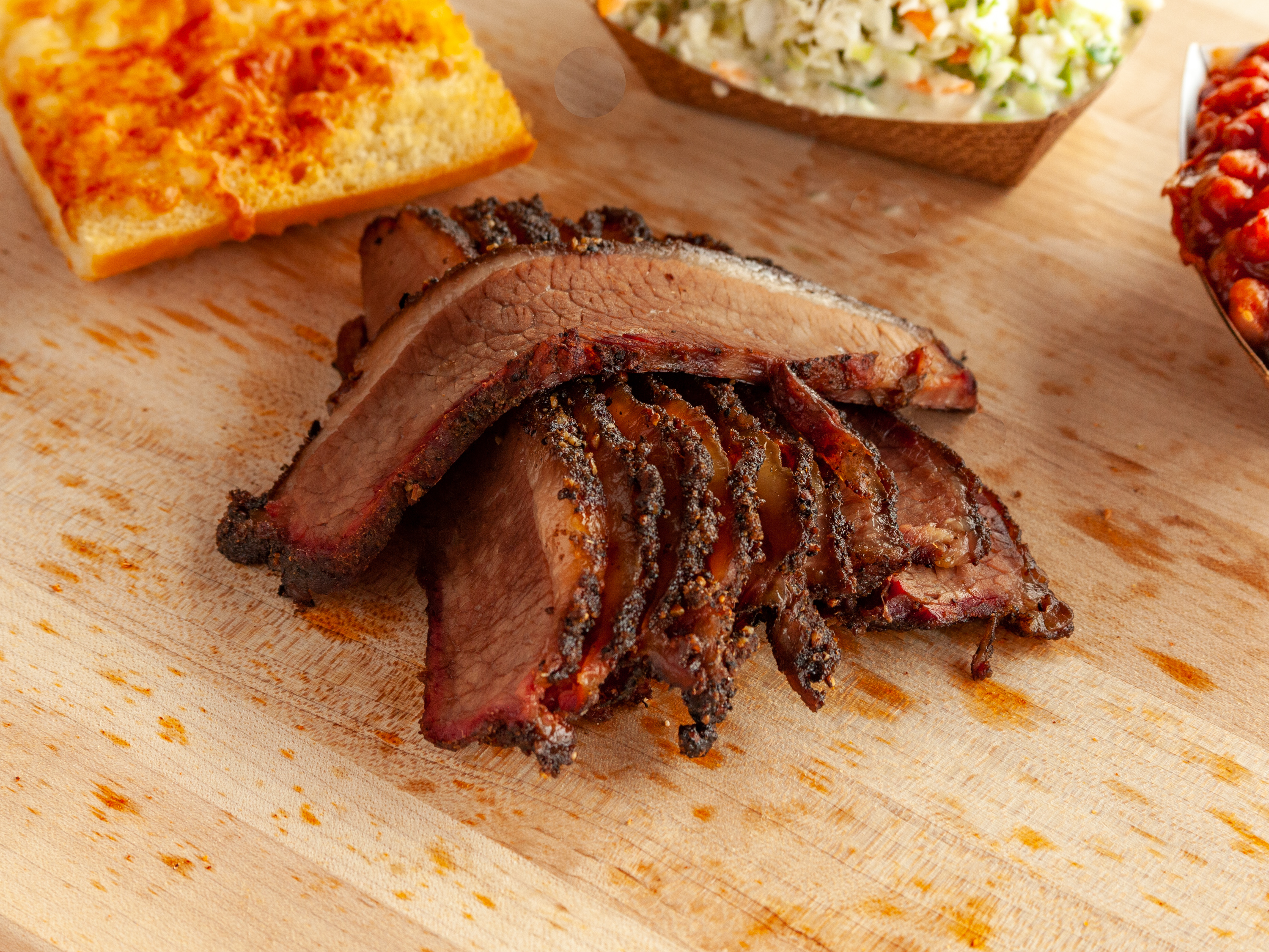 Order Beef Brisket Platter food online from Smokee Mo's St Louis BBQ store, Ballwin on bringmethat.com