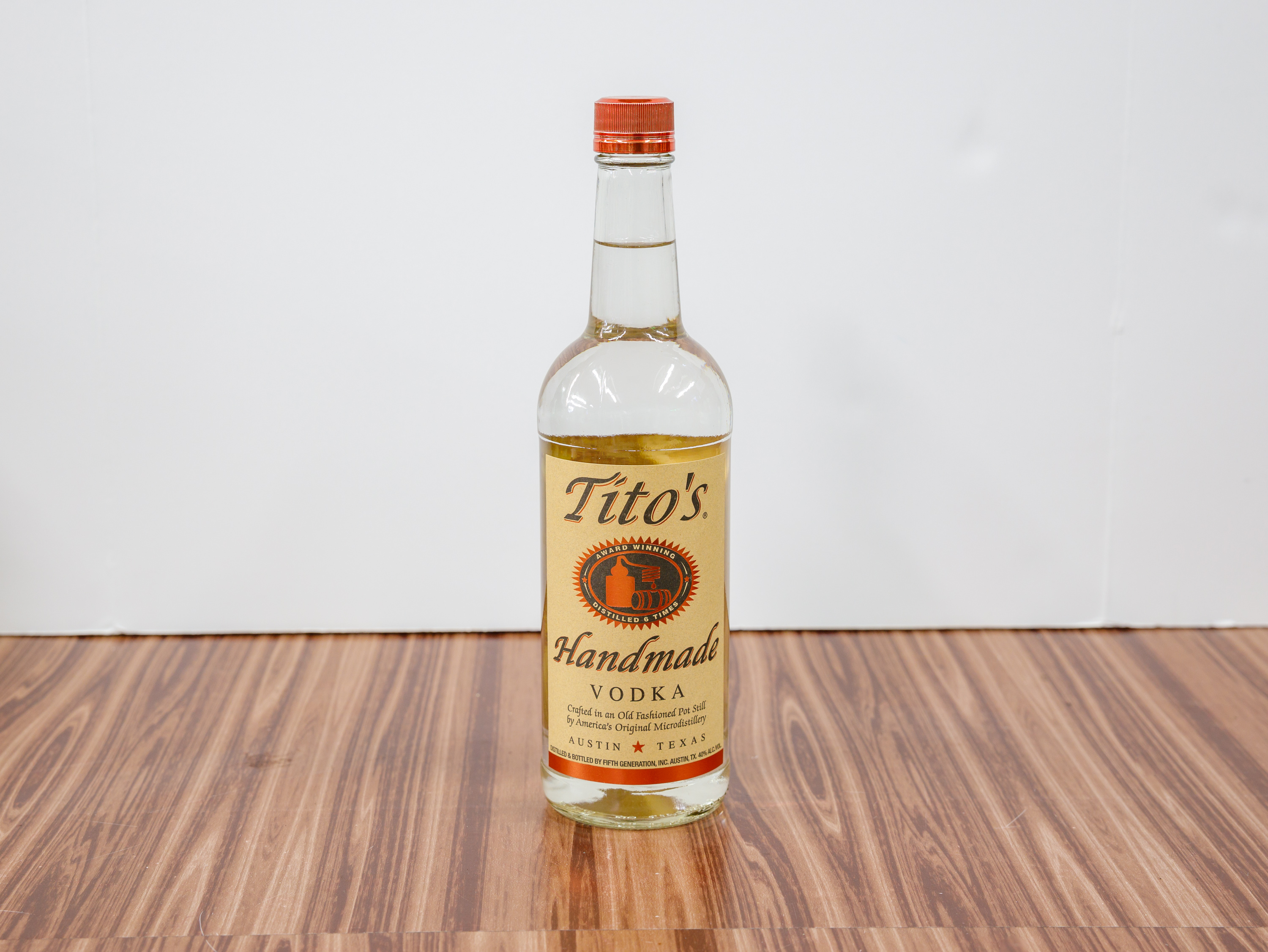 Order Tito's Vodka 750 ml. food online from DAVE & MINA LIQUOR MART store, Santa Ana on bringmethat.com