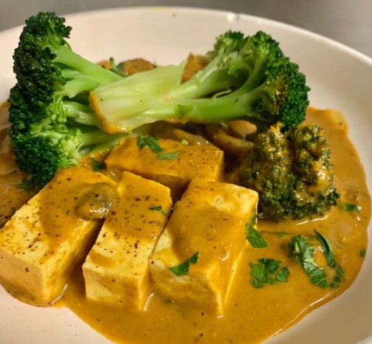 Order Curried Tofu Bowl food online from MishMish Cafe store, Montclair on bringmethat.com