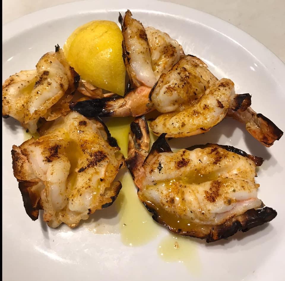 Order Grill shrimp  food online from Mythos Authentic Hellenic Cuisine store, Flushing on bringmethat.com