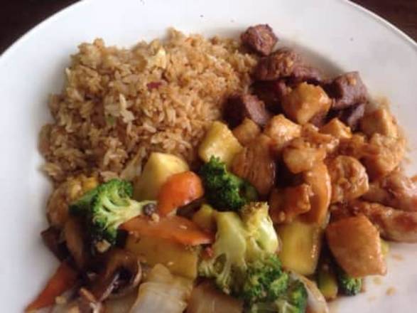 Order Hibachi Chicken and Steak (L) food online from Samurai Sushi store, Albany on bringmethat.com