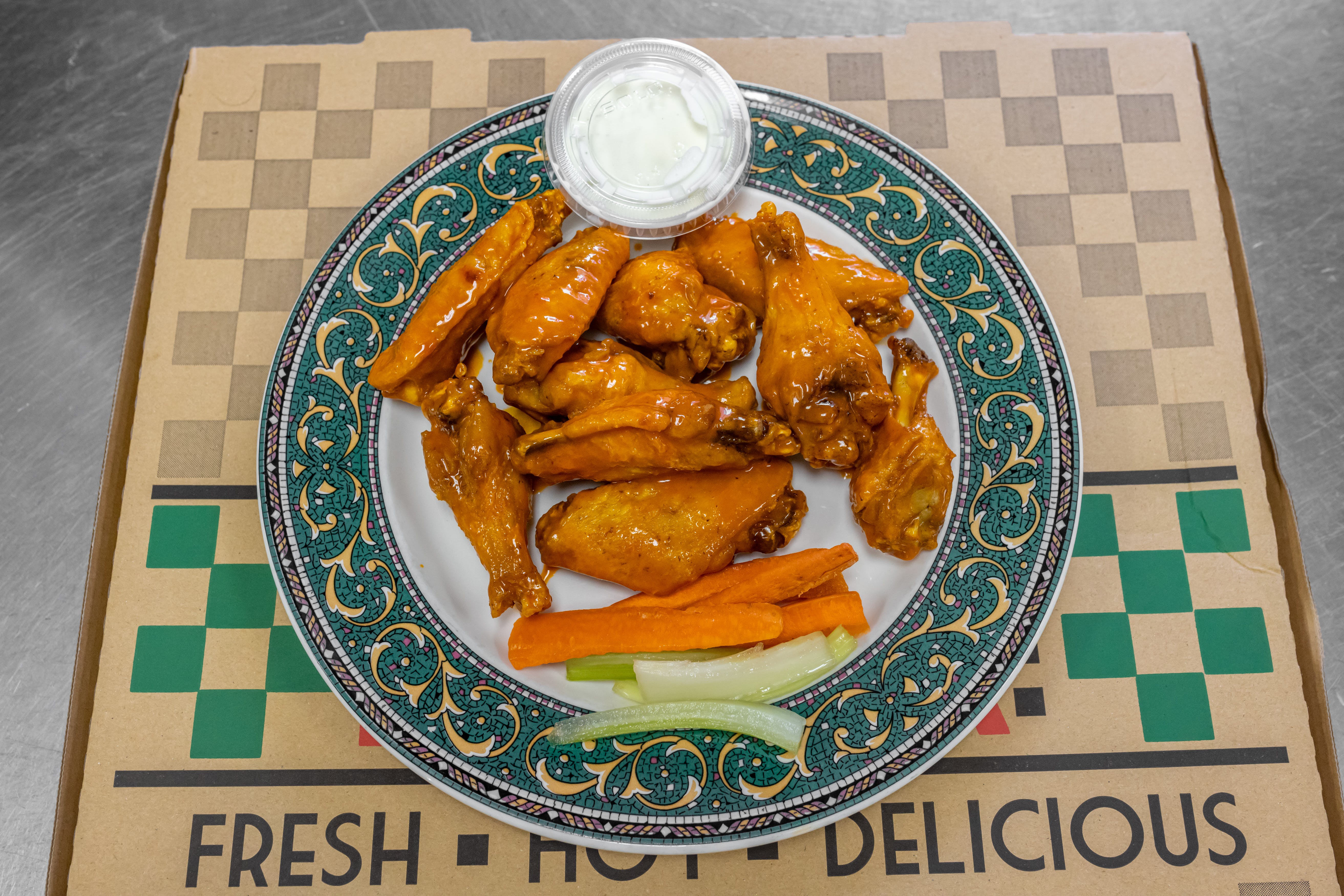 Order Traditional Wings - 6 Pieces food online from Capri's store, Randleman on bringmethat.com