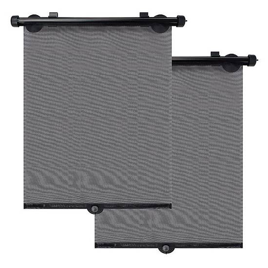 Order Belle ON THE GO Car Sun Shades in Black (Set of 2) food online from Bed Bath & Beyond store, Lancaster on bringmethat.com