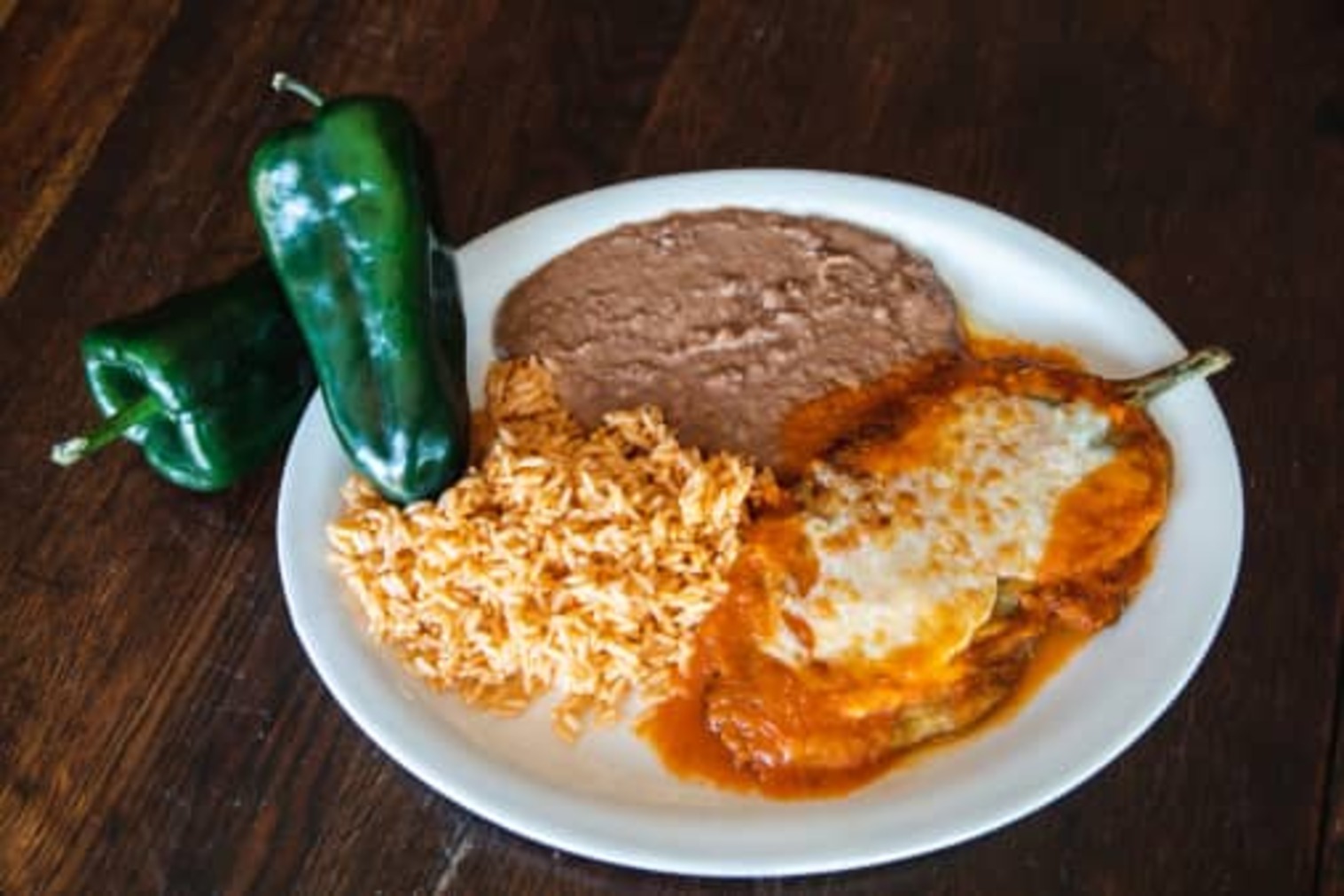 Order CHILREL REZ food online from La Veracruzana Mexican Restaurant store, Easthampton on bringmethat.com