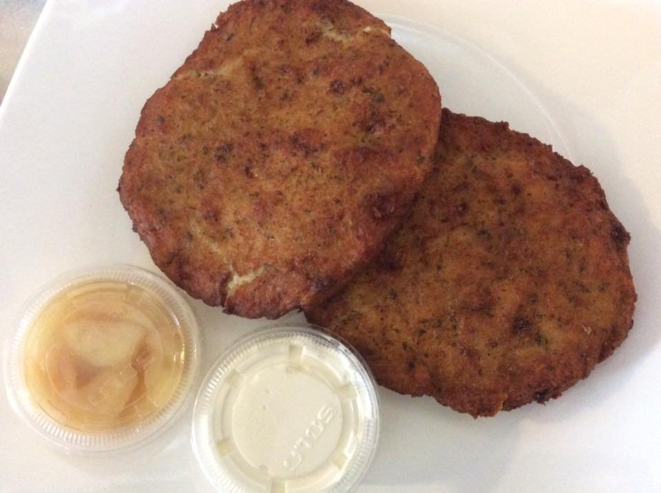 Order Potato Latke food online from Twin Brunch store, Commerce Township on bringmethat.com
