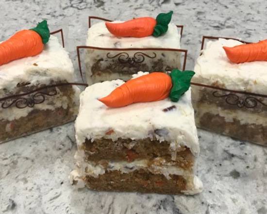 Order Large Carrot Cake Slice food online from The Pennsylvania Bakery store, Camp Hill on bringmethat.com