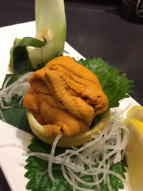 Order Uni Sashimi food online from Oyshi Sushi store, Las Vegas on bringmethat.com