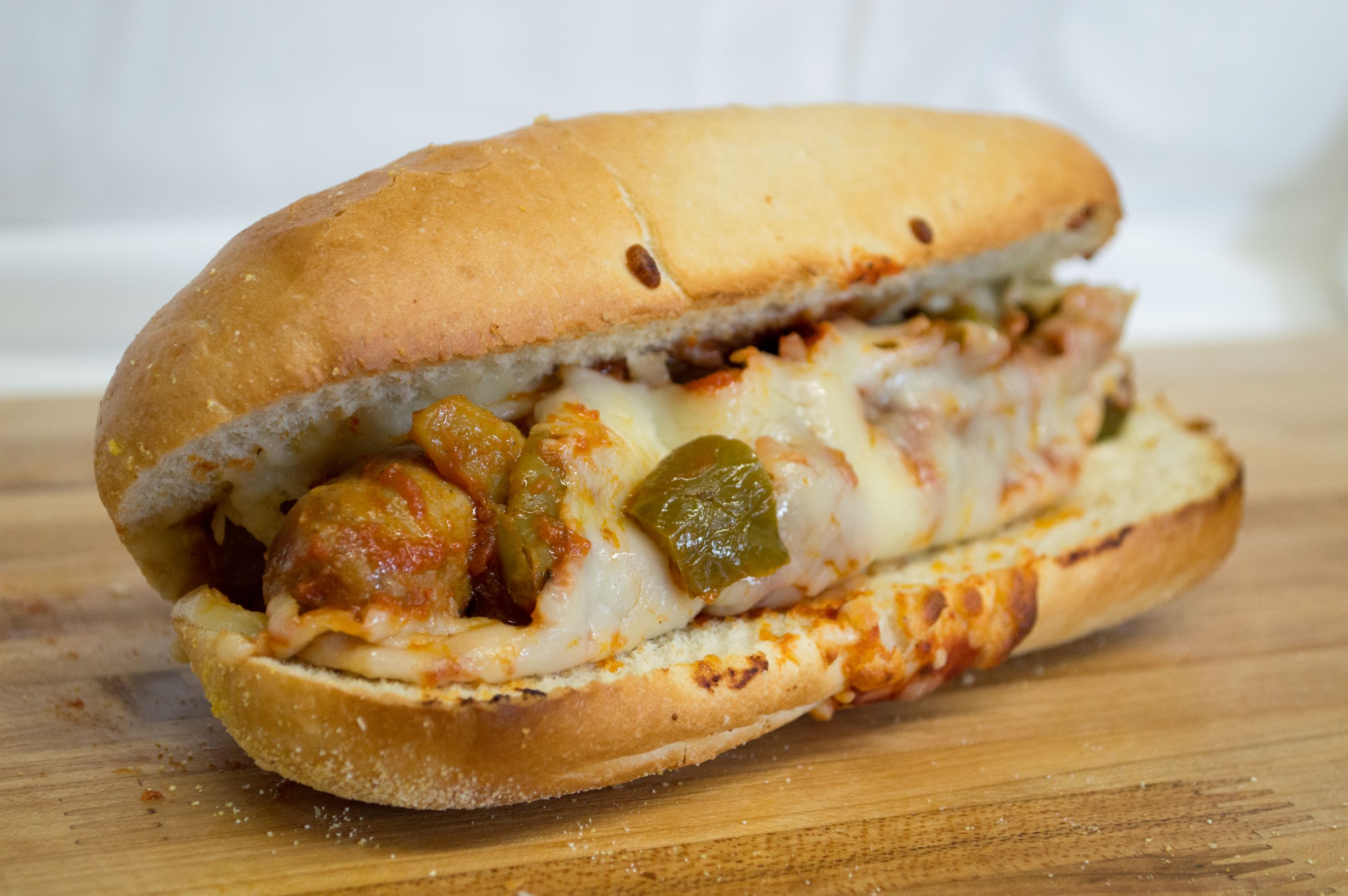 Order DiRusso’s Italian Sausage Sandwich food online from Westgate Pizza store, Youngstown on bringmethat.com