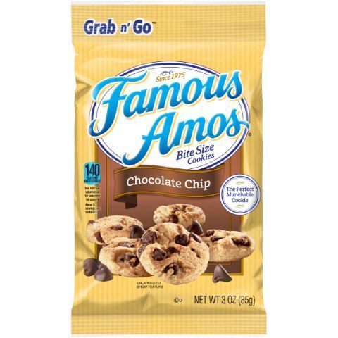 Order Famous Amos® Cookies Chocolate Chip 3oz food online from 7-Eleven store, Monsey on bringmethat.com