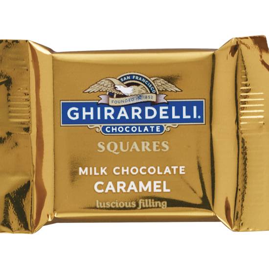 Order Ghirardelli Chocolate Squares Milk&Caramel (Single) food online from Cvs store, FARGO on bringmethat.com
