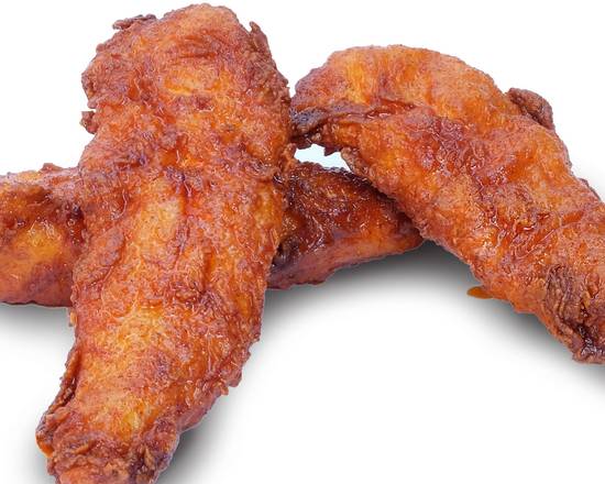 Order Spicy Jumbo Fried Chicken Tenders (3 pcs) food online from Seoul Fried Chicken store, San Diego on bringmethat.com