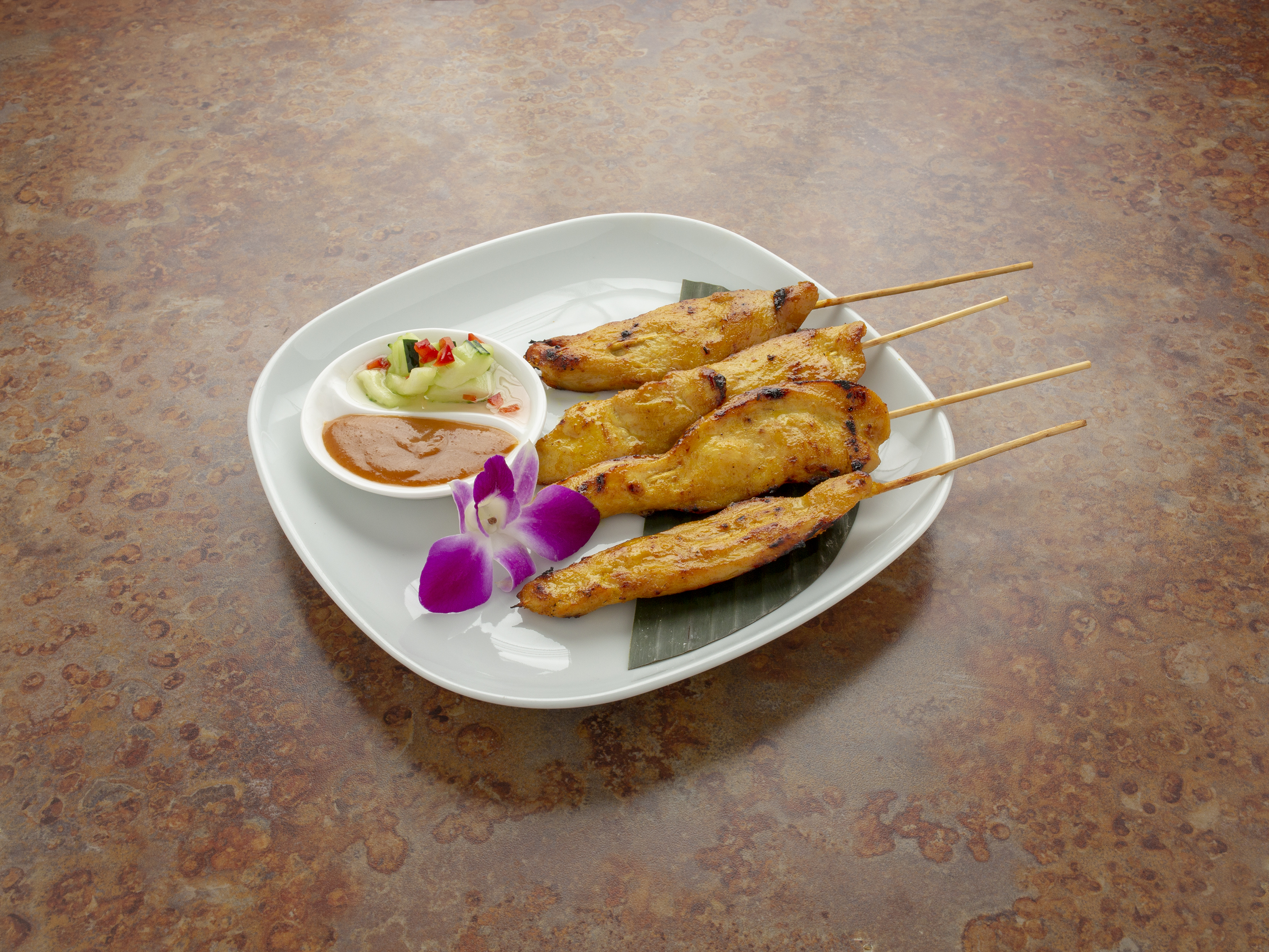 Order Chicken Satay food online from Basil 'n Lime store, Las Vegas on bringmethat.com