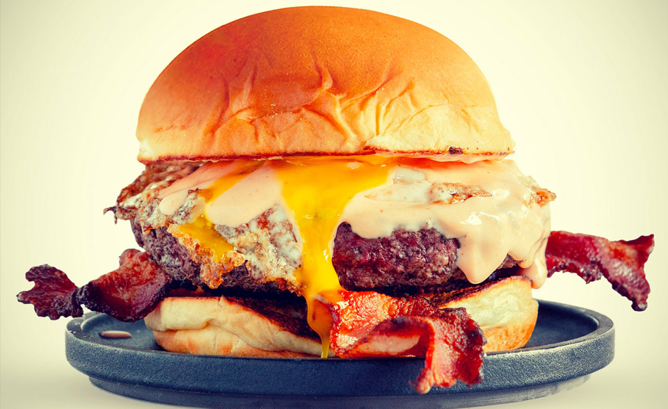 Order Breakfast Burger food online from By The Way Burger store, Los Angeles on bringmethat.com