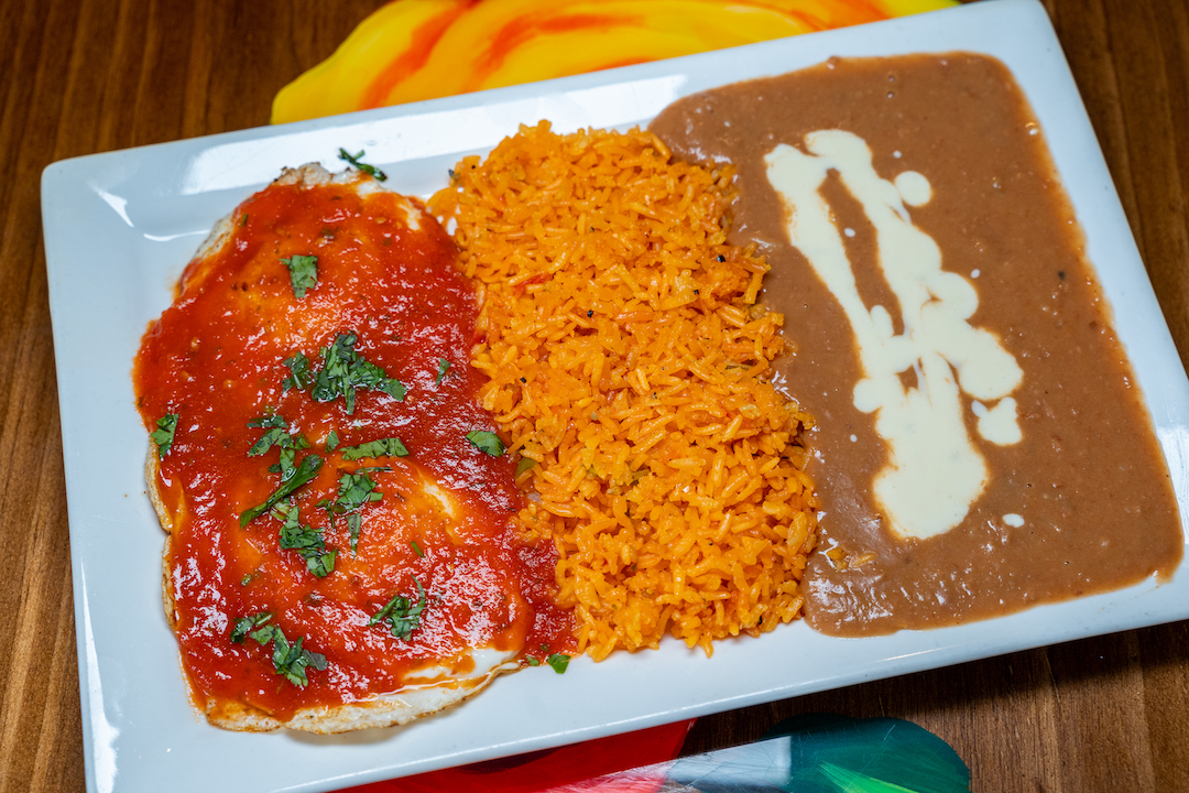 Order Huevos Rancheros Lunch Special food online from Maria's Mexican Restaurant store, Charlotte on bringmethat.com