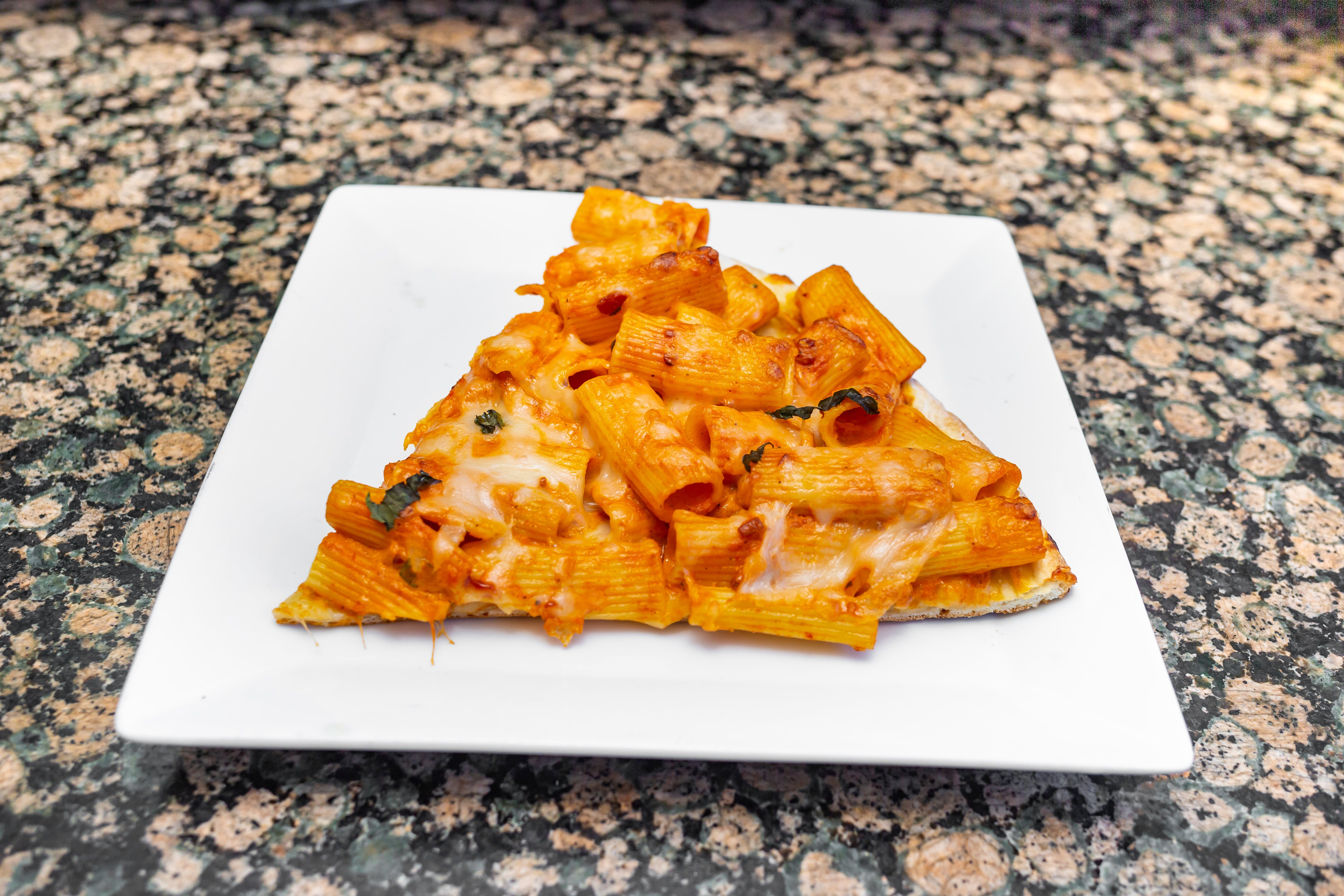 Order Baked Ziti Pizza - Pizza food online from Salvino Pizzeria & Restaurant store, Selden on bringmethat.com