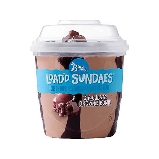 Order Blue bunny Brownie Bomb Loaded Sundae  (8.5 OZ) 40577 food online from Bevmo! store, Albany on bringmethat.com