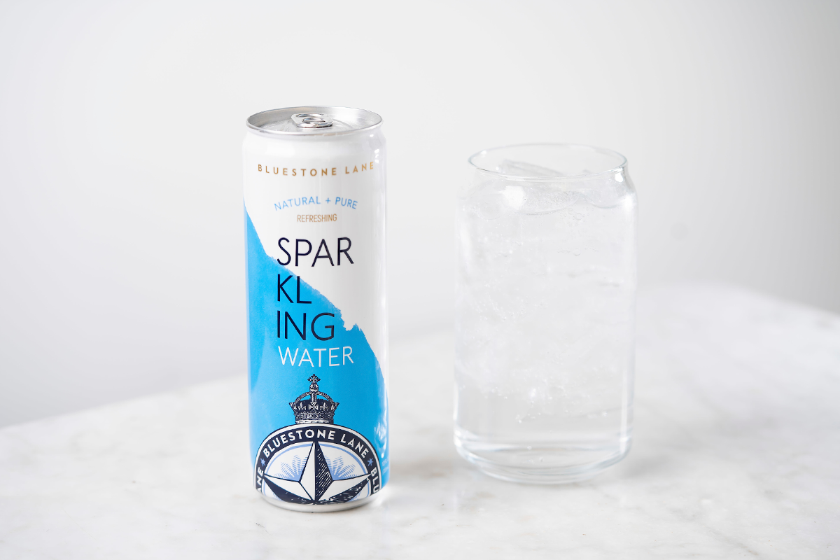 Order Natural + Pure Sparkling Water food online from Bluestone Lane 1 store, Royersford on bringmethat.com
