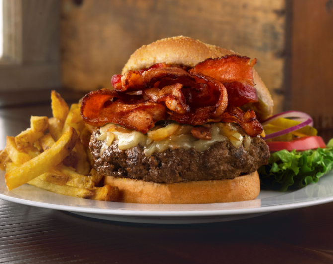 Order Ted’s Bacon Cheeseburger food online from Teds Montana Grill store, Marietta on bringmethat.com