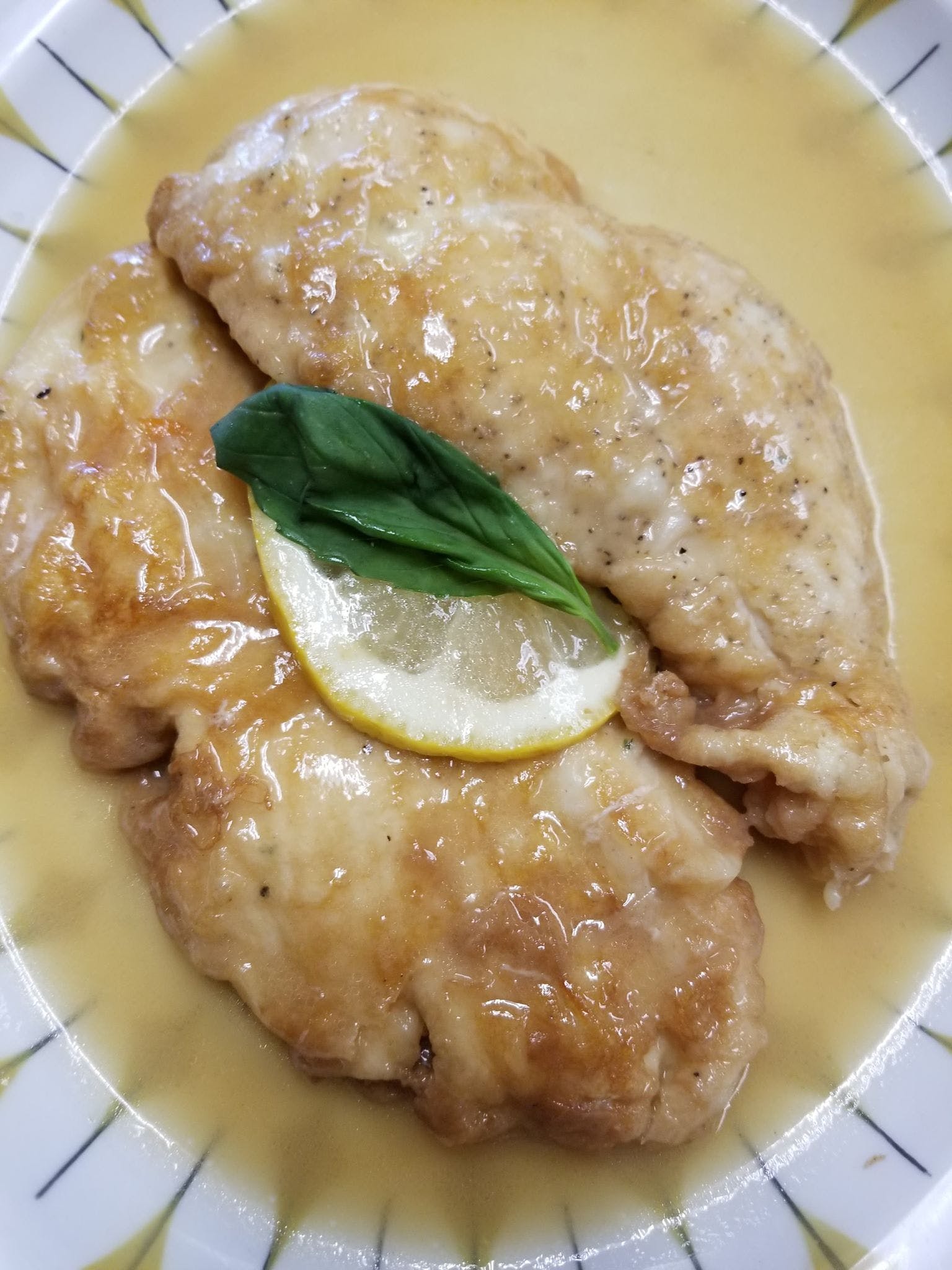 Order Chicken Francaise - Entree food online from Cangiano's store, Scranton on bringmethat.com
