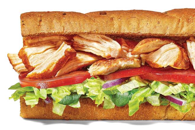 Order Rotisserie-Style Chicken Footlong Pro (Double Protein) food online from Subway - Clark & Fullerton store, CHICAGO on bringmethat.com