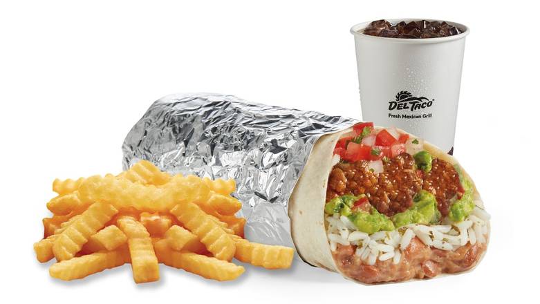 Order Epic Beyond Fresh Guacamole Burrito Meal food online from Del Taco store, Lancaster on bringmethat.com