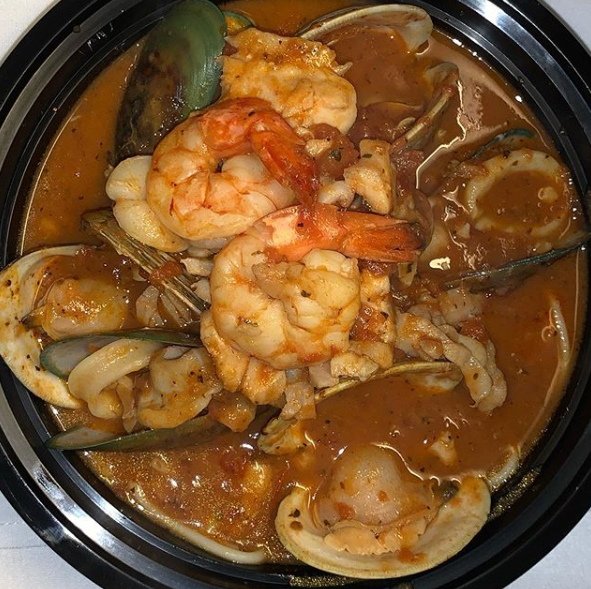 Order Cioppino food online from Chase Restaurant & Lounge store, Santa Barbara on bringmethat.com