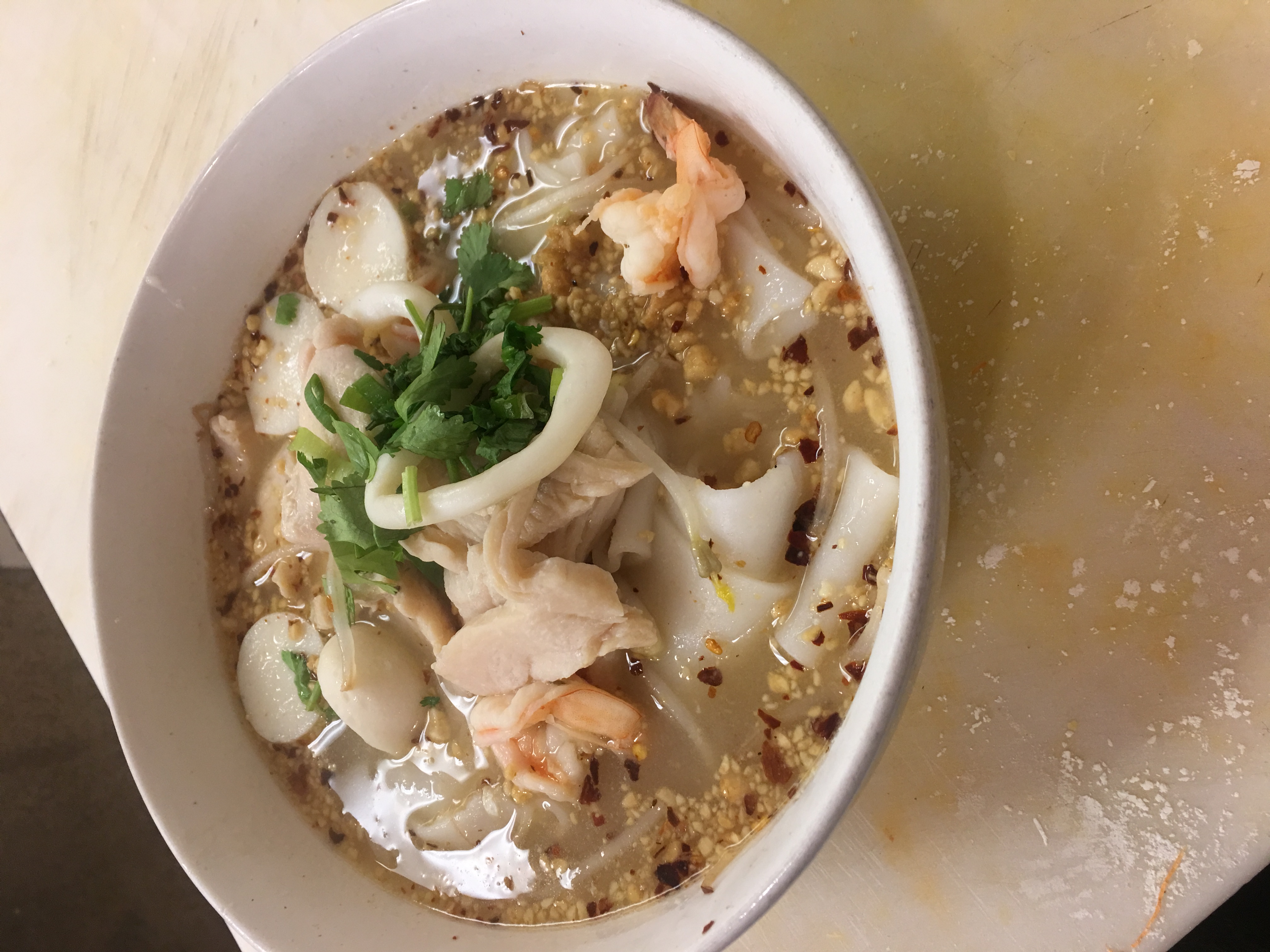 Order N1. Tom Yum Noodles Soup food online from Lil' Bowl store, Manassas on bringmethat.com