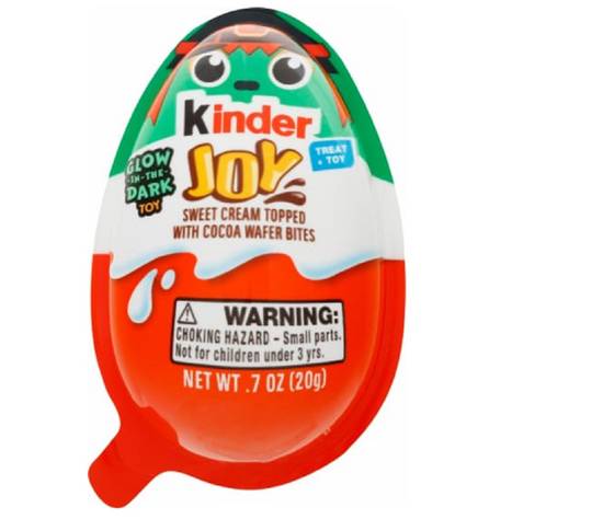 Order Kinder Joy Sweet Cream Topped With Cocoa Wafer Bites - 0.7 oz food online from Rite Aid store, MIDDLEFIELD on bringmethat.com