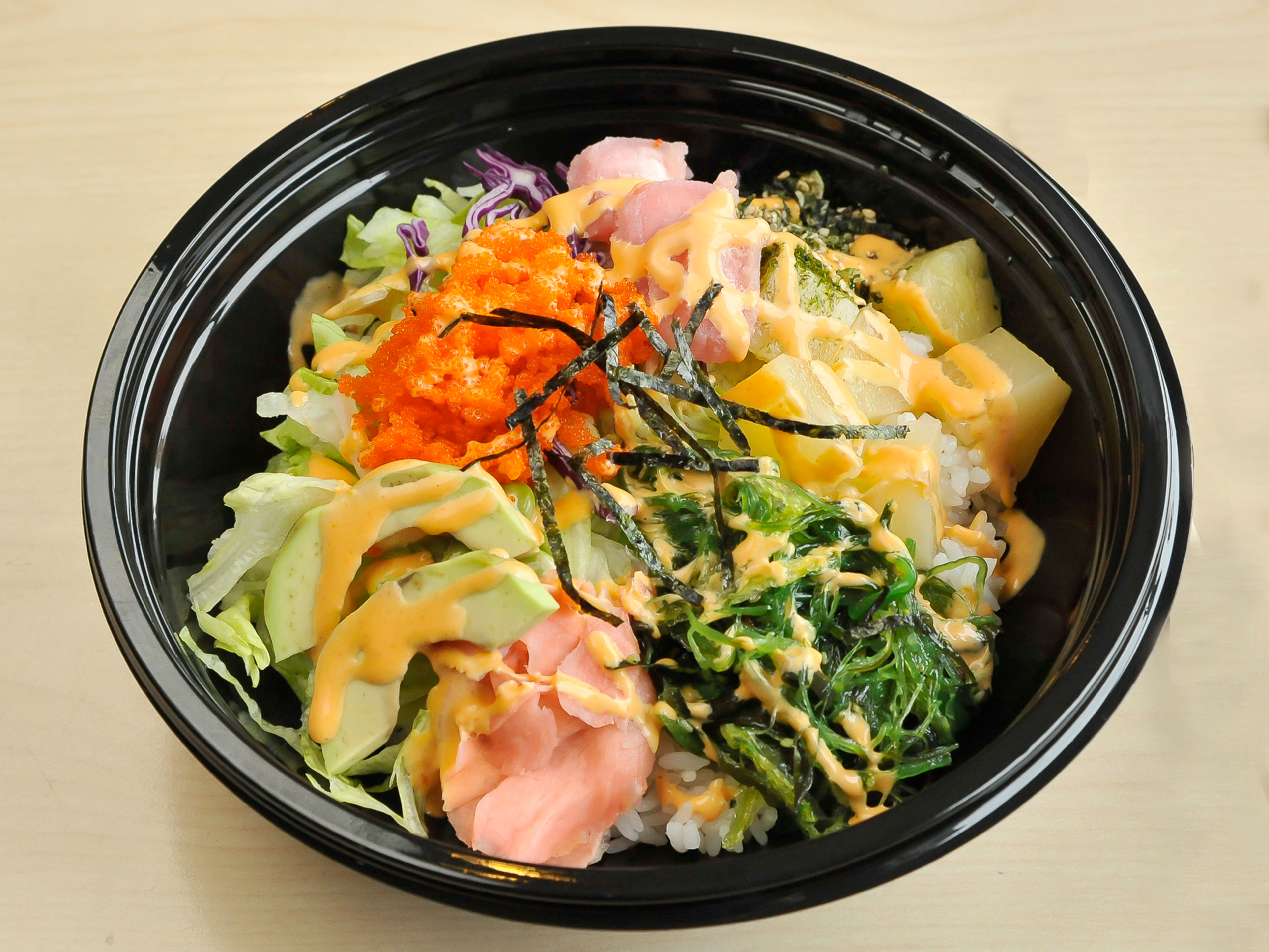 Order Poke Bowl food online from Hibachi Stop store, Marietta on bringmethat.com