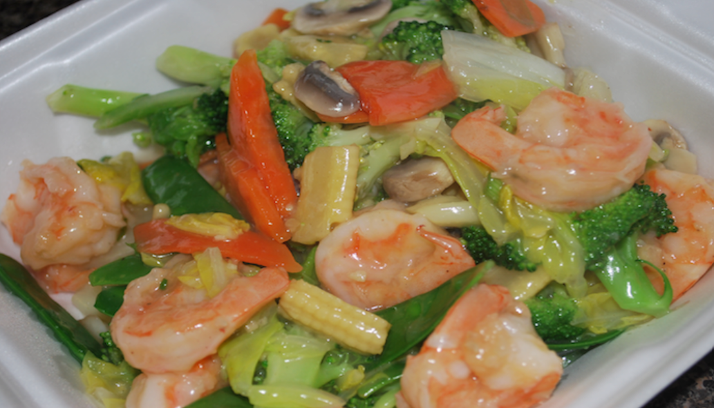 Order 54. Shrimp with Mixed Vegetables food online from Asianchef store, Tulsa on bringmethat.com