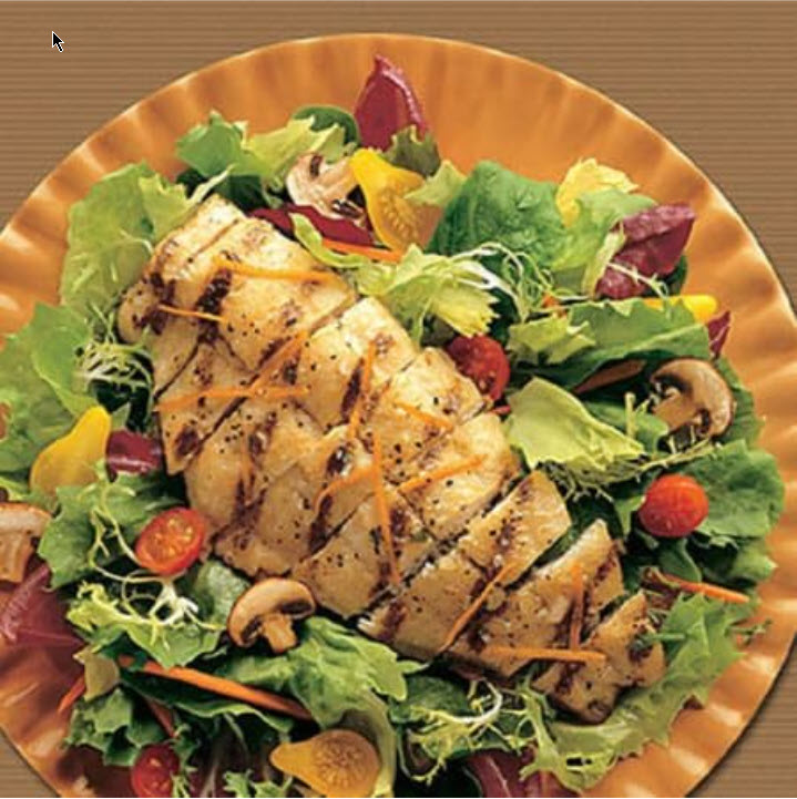 Order Catfish Salad food online from America Best Wings store, Gwynn Oak on bringmethat.com