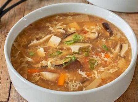 Order Hot and Sour Soup  (16 oz) food online from China Wok store, Gainesville on bringmethat.com