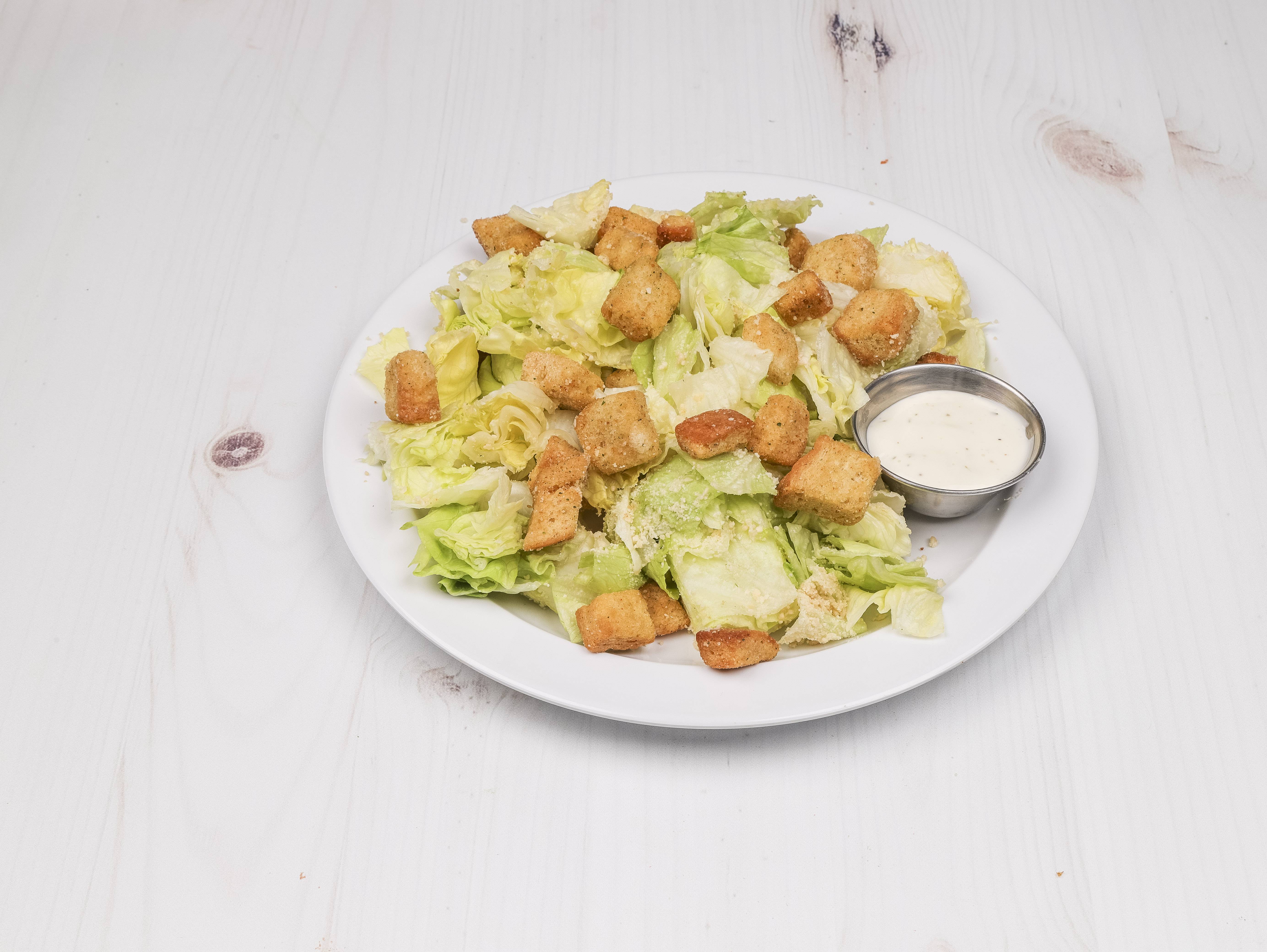 Order Caesar Salad food online from Mj Fish And Chips store, Dayton on bringmethat.com