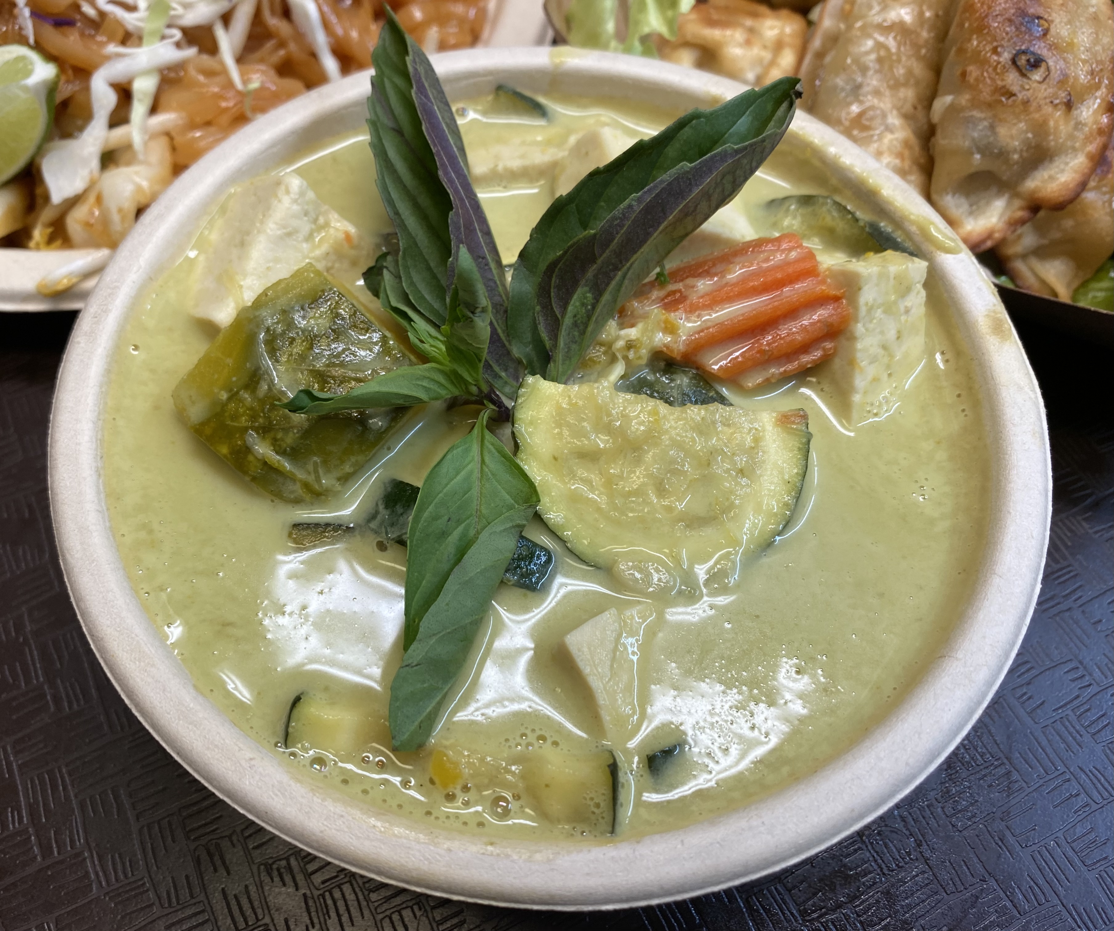 Order Green Curry food online from Thai Vegan store, Santa Monica on bringmethat.com