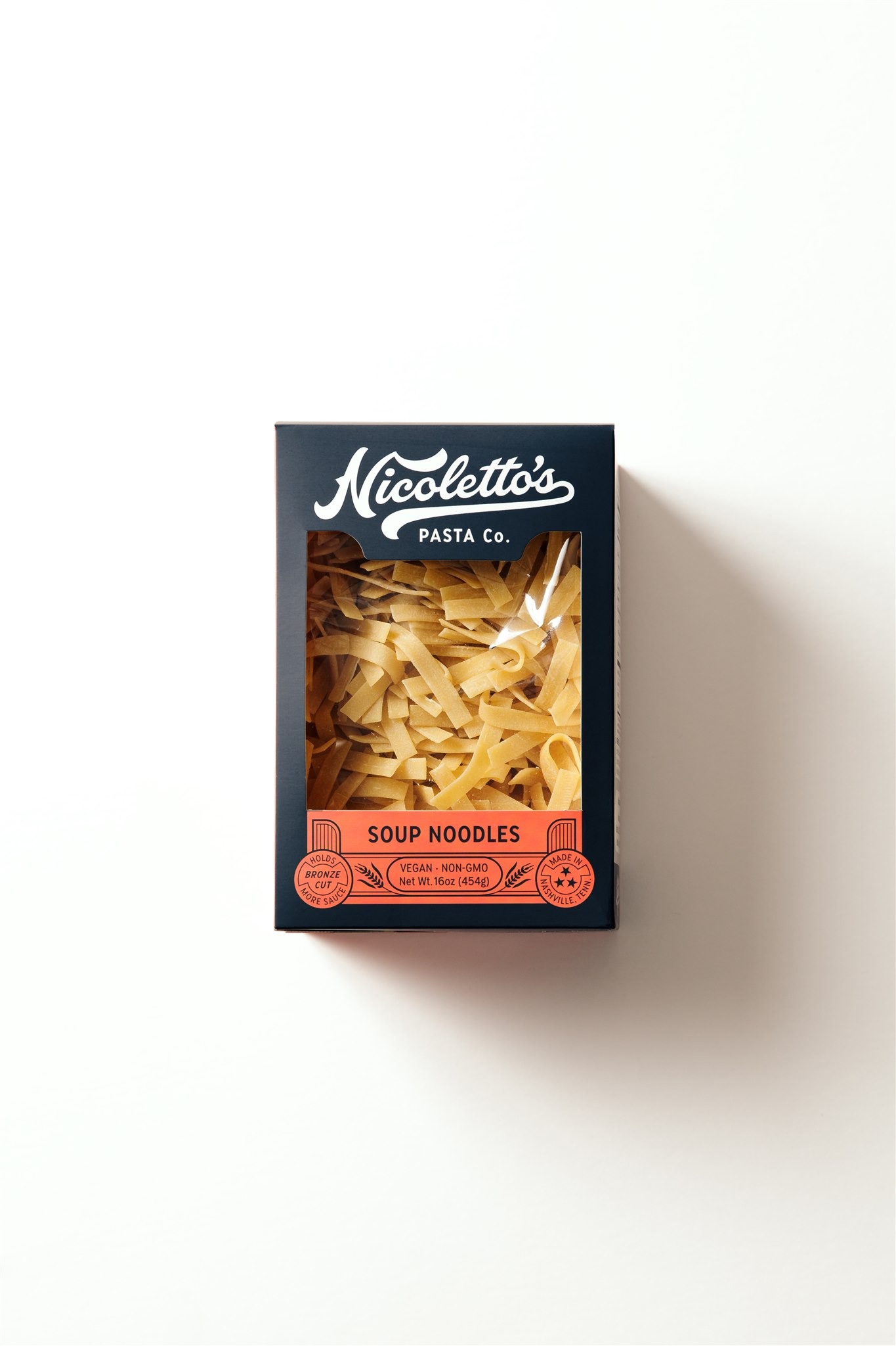 Order Bronze Cut Soup Noodles food online from Nicoletto Italian Kitchen store, Nashville on bringmethat.com