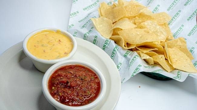 Order Chips + Salsa food online from Snuffer's Restaurant & Bar store, Dallas on bringmethat.com