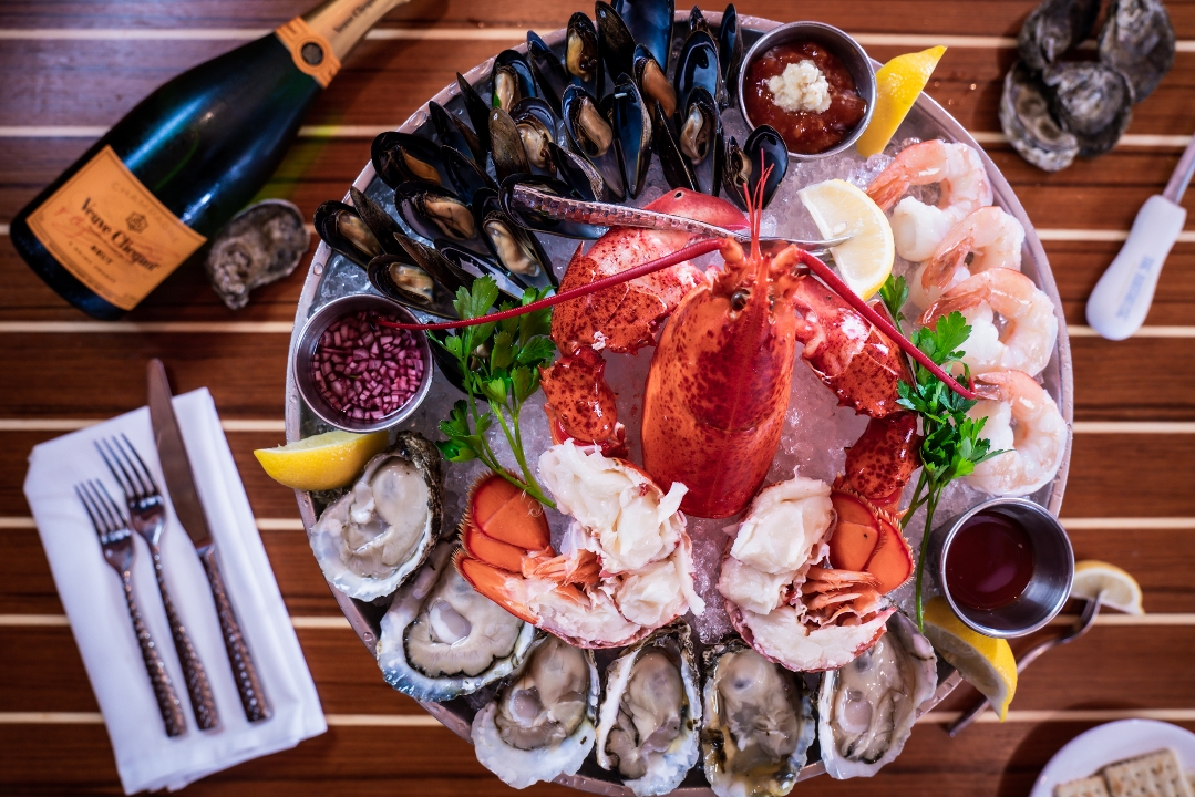 Order Chilled Seafood Tray * food online from The Boathouse store, Midlothian on bringmethat.com