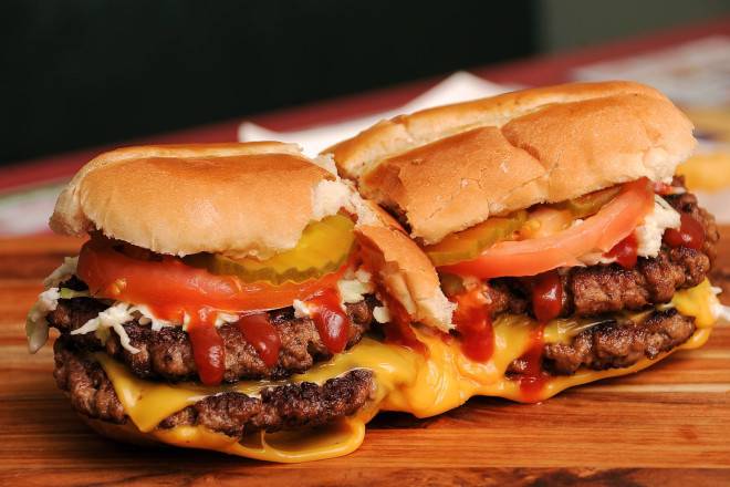 Order Double LottaBurger with Cheese food online from Brightstar Grill store, Mount Holly on bringmethat.com