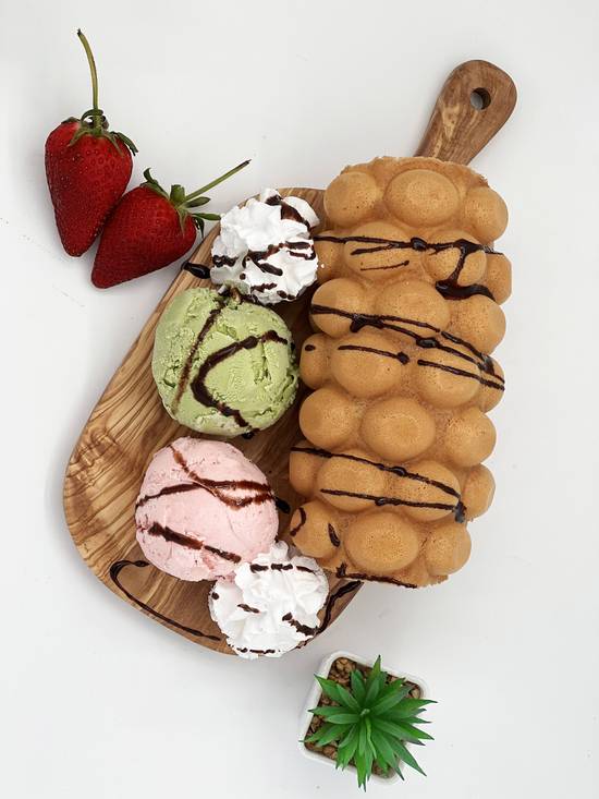 Order Ice Cream Bubble Puffs food online from Bubble Puff & Tea store, Pasadena on bringmethat.com