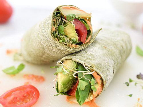 Order Veggie Wrap food online from Frank's Philly Cheesesteaks store, New York on bringmethat.com