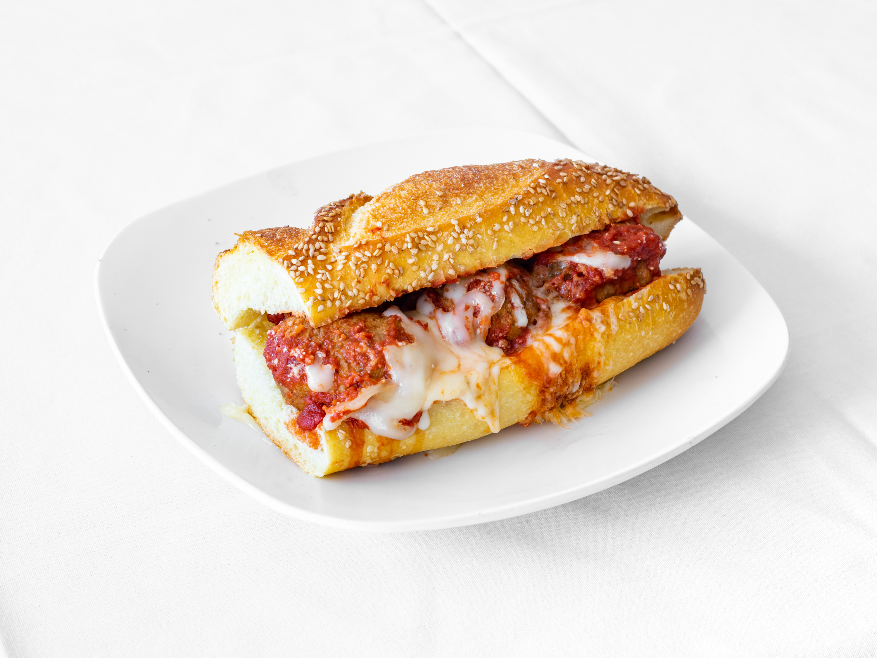 Order Meatball Parmigiana Sub food online from Scala Deli And Catering store, Toms River on bringmethat.com