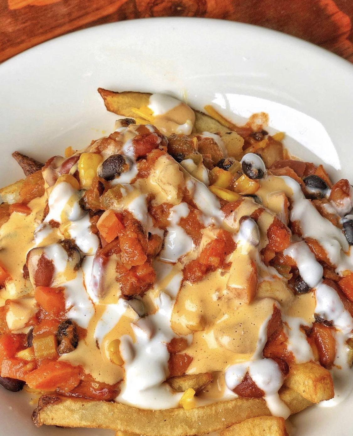 Order Chili Cheese Fries food online from Sage Plant Based Bistro & Brewery store, Agoura Hills on bringmethat.com