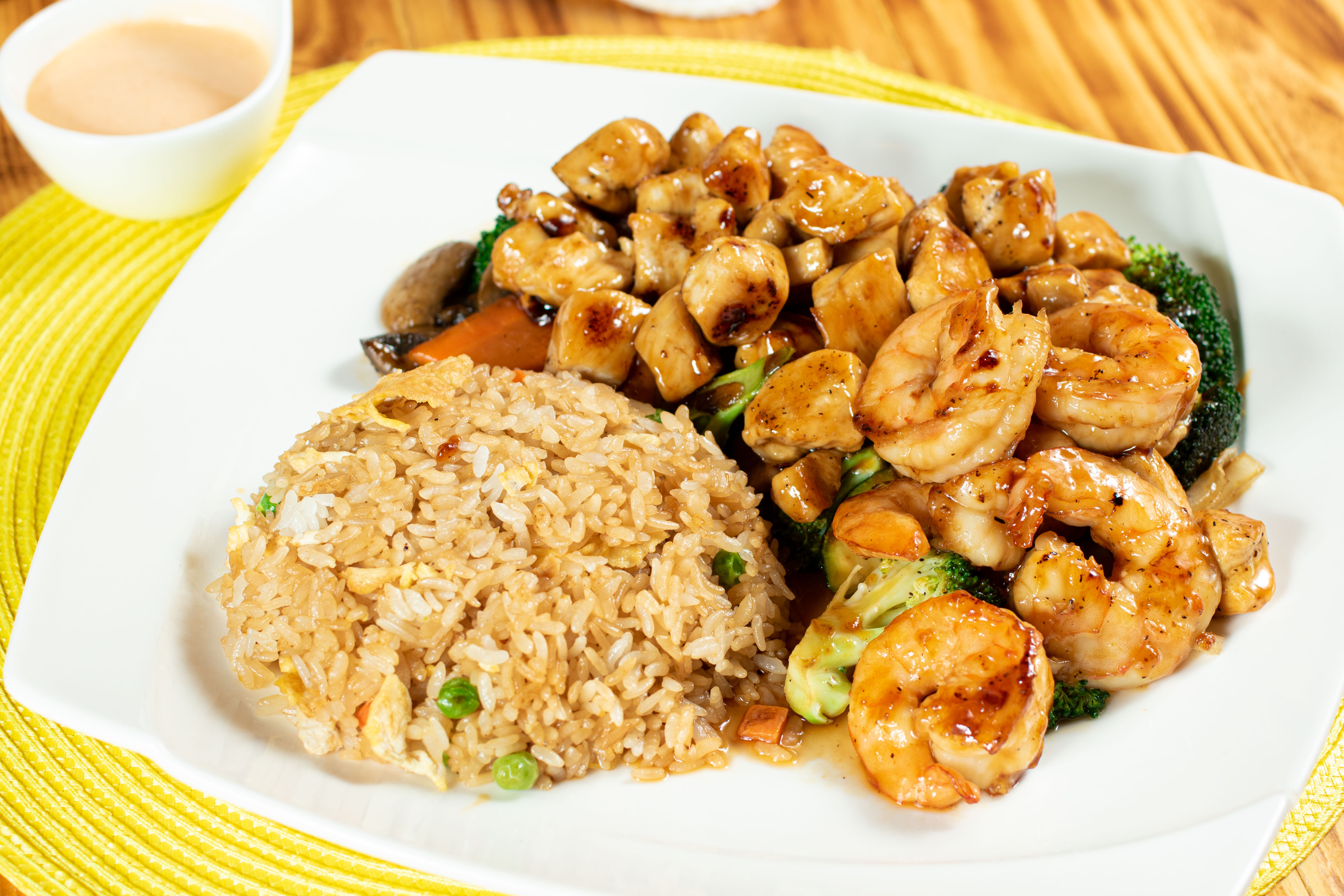 Order Hibachi Chicken and Shrimp  food online from Drunk Crab store, Philadelphia on bringmethat.com