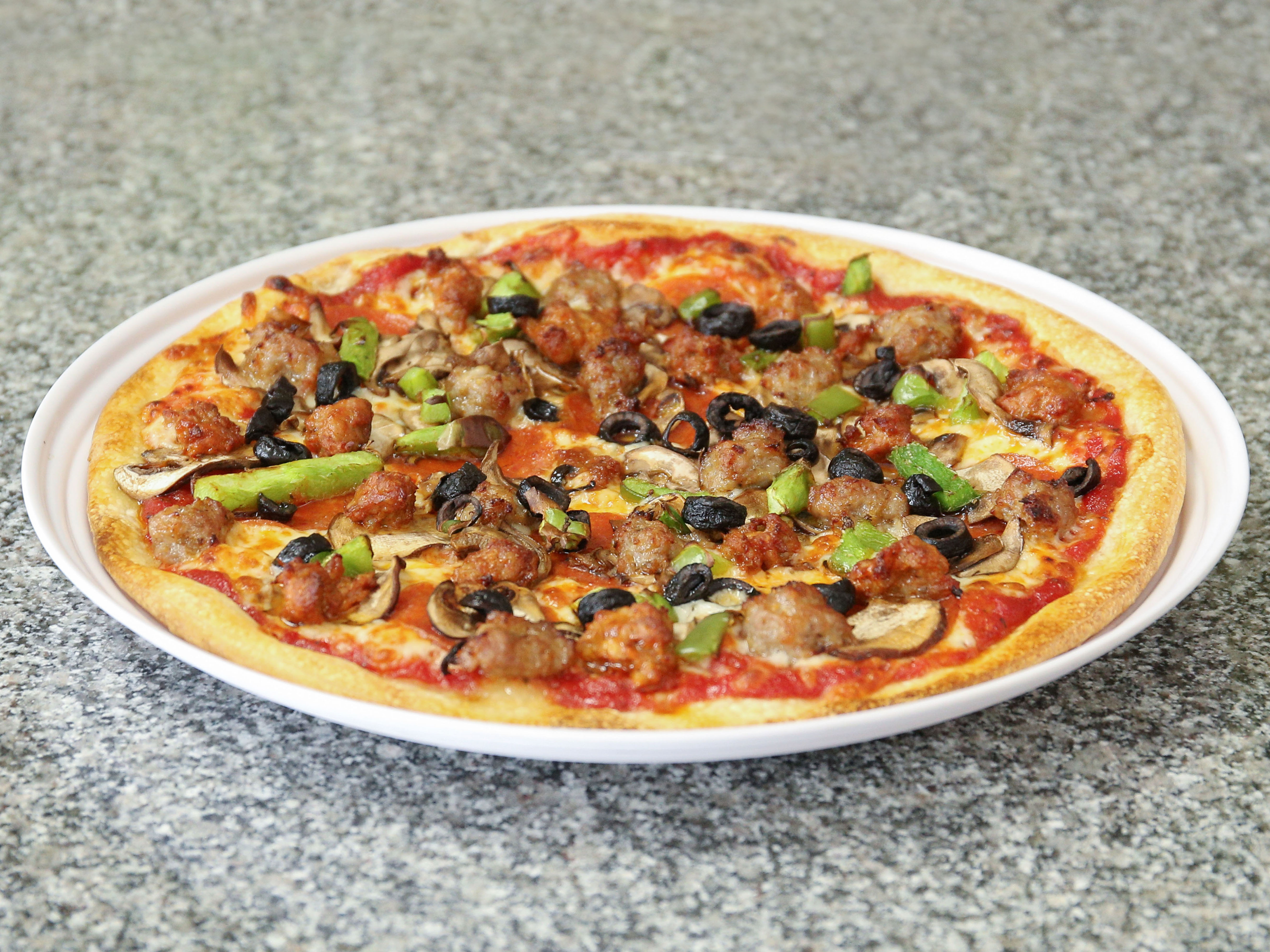 Order 3. Combination Special Pizza food online from Pizza My Dear store, San Jose on bringmethat.com