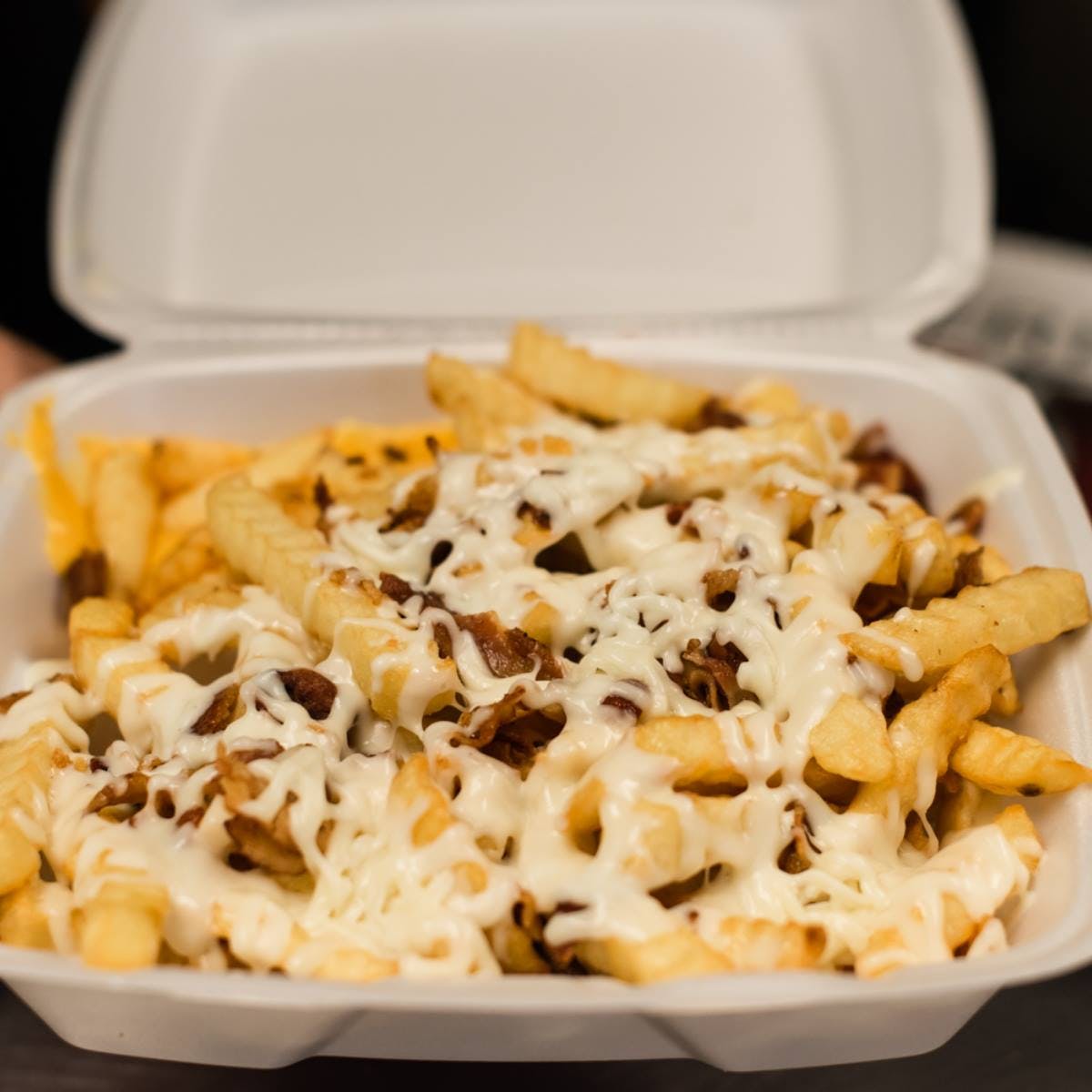 Order Buffalo French Fries - Appetizer food online from M & M Pizza store, Manquin on bringmethat.com
