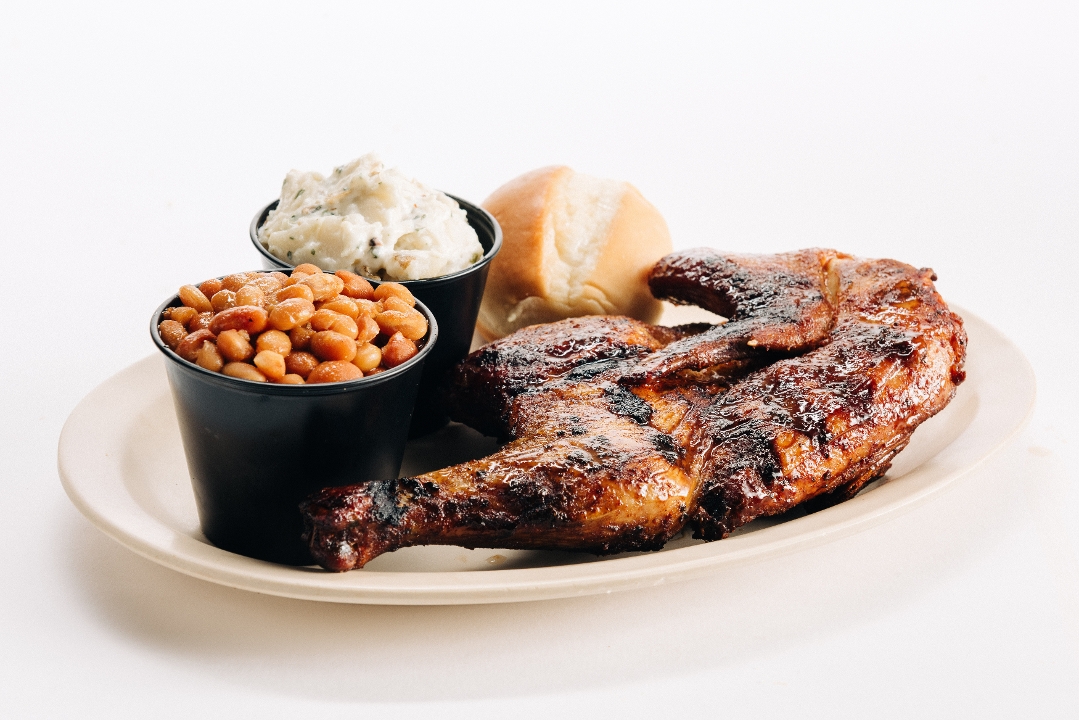 Order 1/2 Chicken Plate food online from Whole Hog Cafe - W Markham store, Little Rock on bringmethat.com