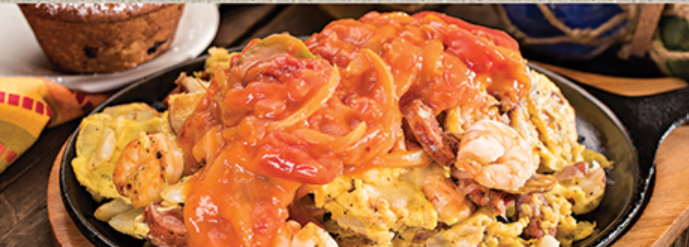 Order New Orleans Skillet food online from Huckleberry store, Anaheim on bringmethat.com