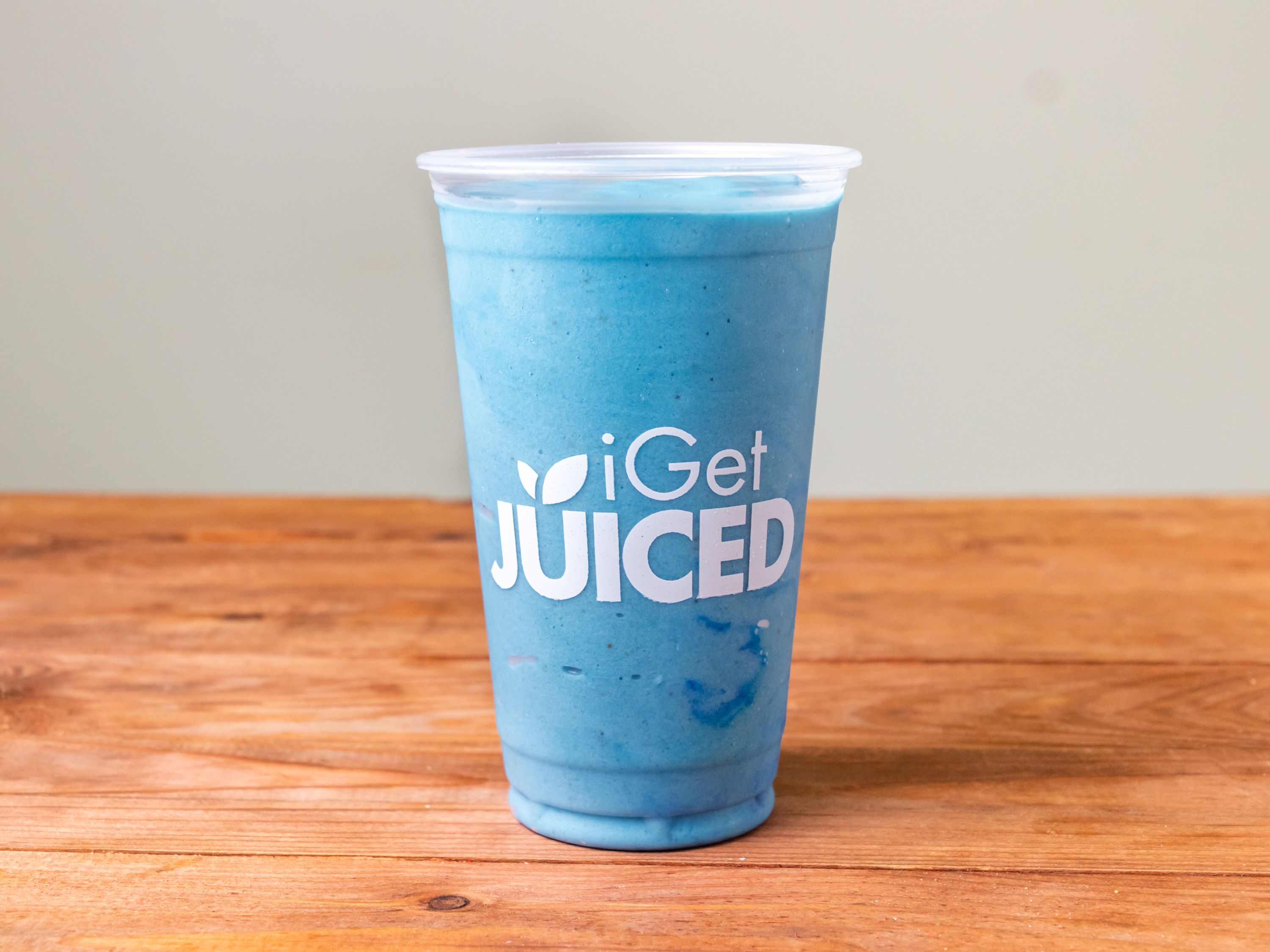 Order True Blue Smoothie 24oz food online from Iget Juiced store, Snellville on bringmethat.com